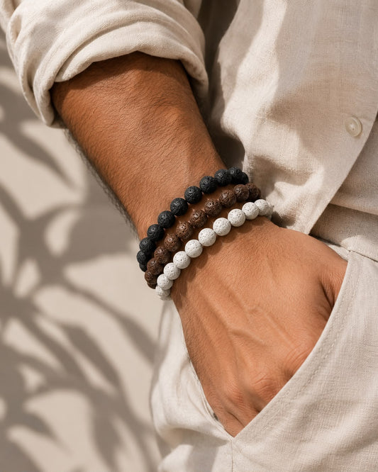 Bracelet - Lava Stone